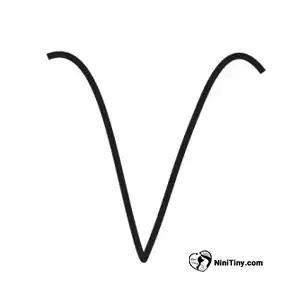 آموزش نقاشی نحوه کشیدن حرف حبابی W مرحله اول compressed آموزش نقاشی نحوه کشیدن حرف حبابی W مرحله اول compressed