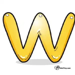 آموزش نقاشی نحوه کشیدن حرف حبابی W مرحله ششم compressed آموزش نقاشی نحوه کشیدن حرف حبابی W مرحله ششم compressed