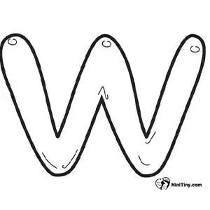 آموزش نقاشی نحوه کشیدن حرف حبابی Wمرحله پنجم compressed آموزش نقاشی نحوه کشیدن حرف حبابی Wمرحله پنجم compressed