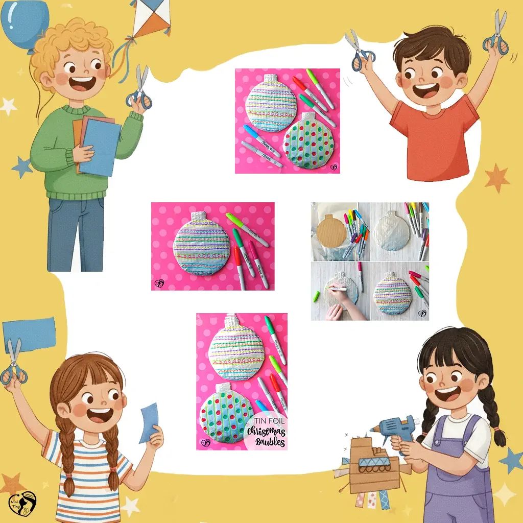 کاردستی توپ کریسمس