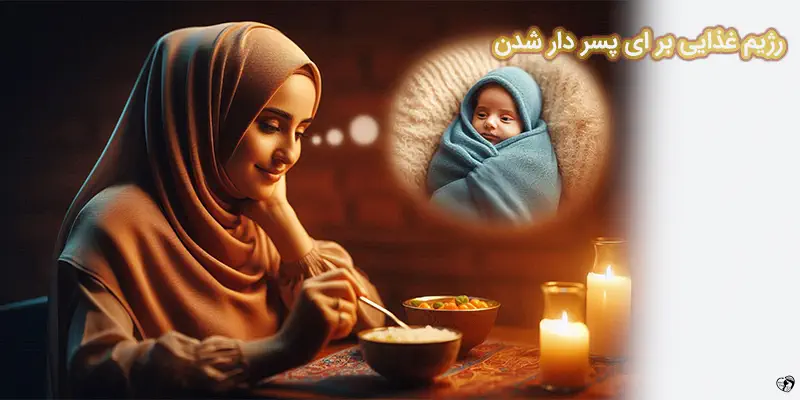 رژیم غذایی برای پسر دار شدن