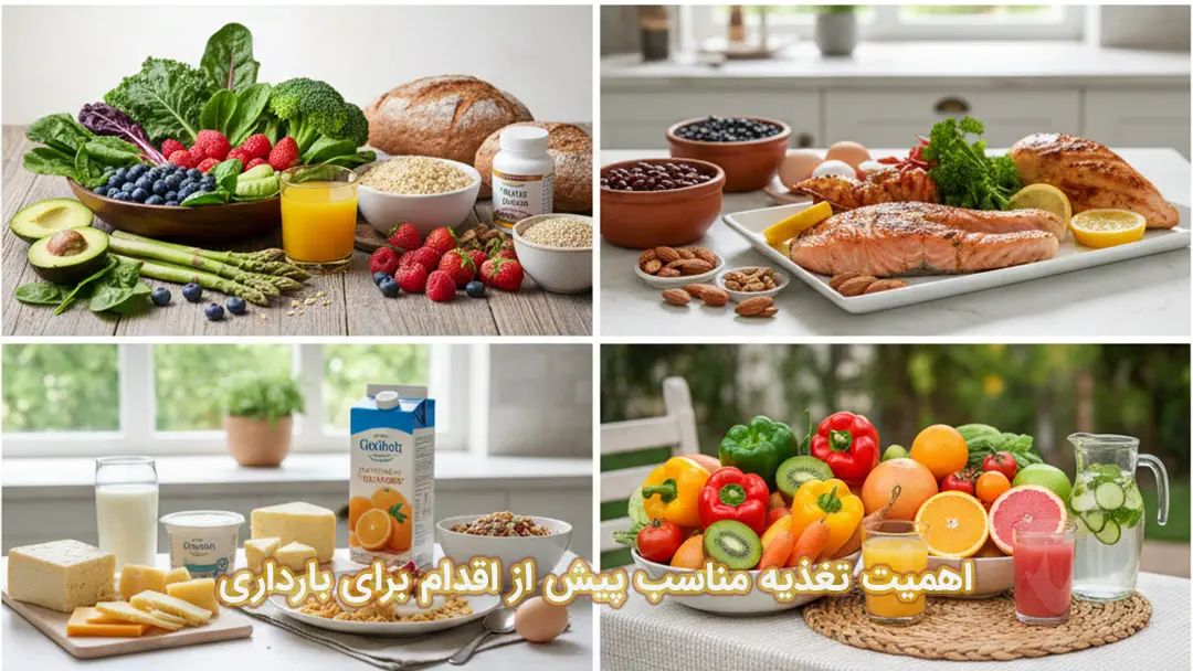 تغذیه پیش از بارداری تغذیه پیش از بارداری