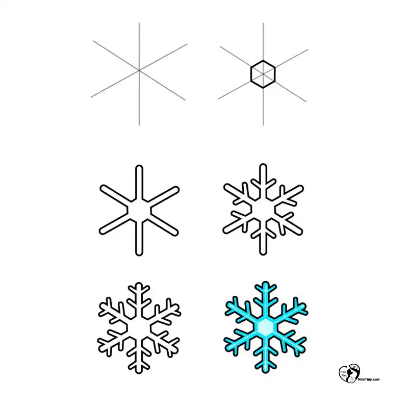 آموزش نقاشی دانه برف ویژه کودکانن compressed آموزش نقاشی دانه برف ویژه کودکانن compressed