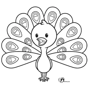 آموزش نقاشی طاووس برای کودکان مرحله نهم compressed 1 آموزش نقاشی طاووس برای کودکان مرحله نهم compressed 1