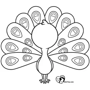 آموزش نقاشی طاووس برای کودکان مرحله هشتم compressed 1 آموزش نقاشی طاووس برای کودکان مرحله هشتم compressed 1