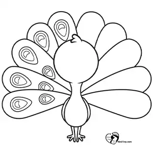 آموزش نقاشی طاووس برای کودکان مرحله هفتم compressed 1 آموزش نقاشی طاووس برای کودکان مرحله هفتم compressed 1