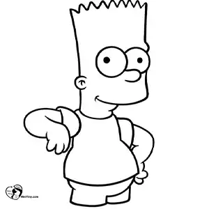 آموزش نقاشی بارت سیمپسون برای کودکان مرحله سوم compressed آموزش نقاشی بارت سیمپسون برای کودکان مرحله سوم compressed