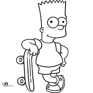 آموزش نقاشی بارت سیمپسون برای کودکان مرحله پنجم compressed آموزش نقاشی بارت سیمپسون برای کودکان مرحله پنجم compressed