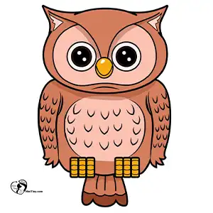 آموزش نقاشی جغد برای کودکان مرحله نهم compressed آموزش نقاشی جغد برای کودکان مرحله نهم compressed