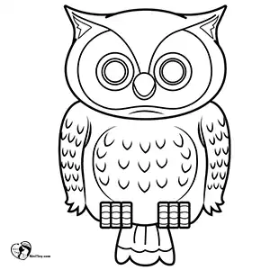 آموزش نقاشی جغد برای کودکان مرحله هشتم compressed آموزش نقاشی جغد برای کودکان مرحله هشتم compressed