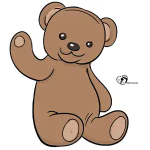 آموزش نقاشی خرس عروسکی برای کودکان مرحله نهم compressed آموزش نقاشی خرس عروسکی برای کودکان مرحله نهم compressed