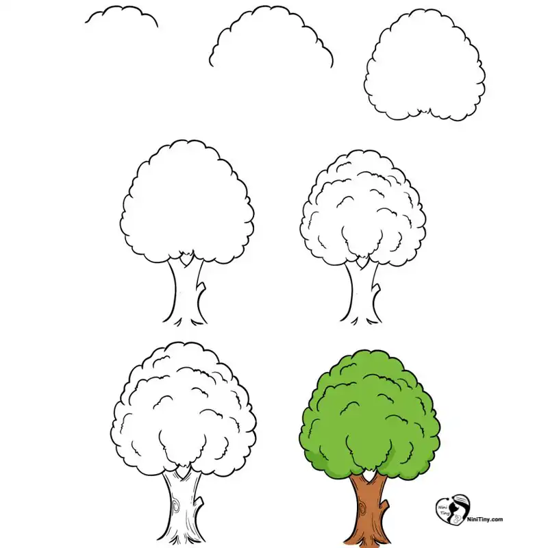 آموزش نقاشی درخت برای کودکانن compressed آموزش نقاشی درخت برای کودکانن compressed