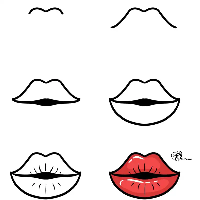 آموزش نقاشی لب کارتونی برای کودکانن compressed آموزش نقاشی لب کارتونی برای کودکانن compressed