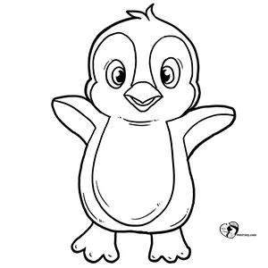 آموزش نقاشی پنگوئن برای کودکان مرحله پنجم آموزش نقاشی پنگوئن برای کودکان مرحله پنجم