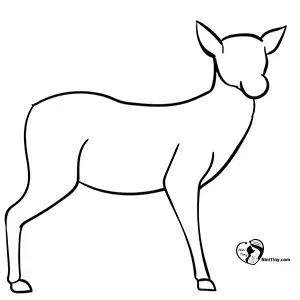 آموزش نقاشی گوزن برای کودکان مرحله چهارم compressed آموزش نقاشی گوزن برای کودکان مرحله چهارم compressed